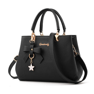 Danbaoly - Mittelgroße schwarze Handtasche