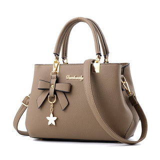 Danbaoly - Mittelgroße Handtasche in Altrosa