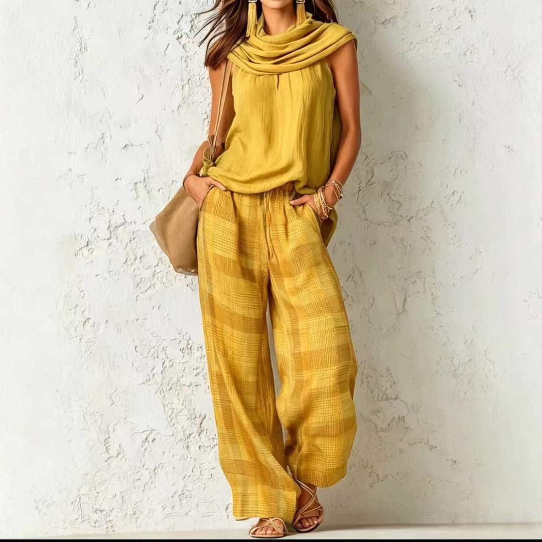 Charlène - Lässiges Zweiteiliges Outfit