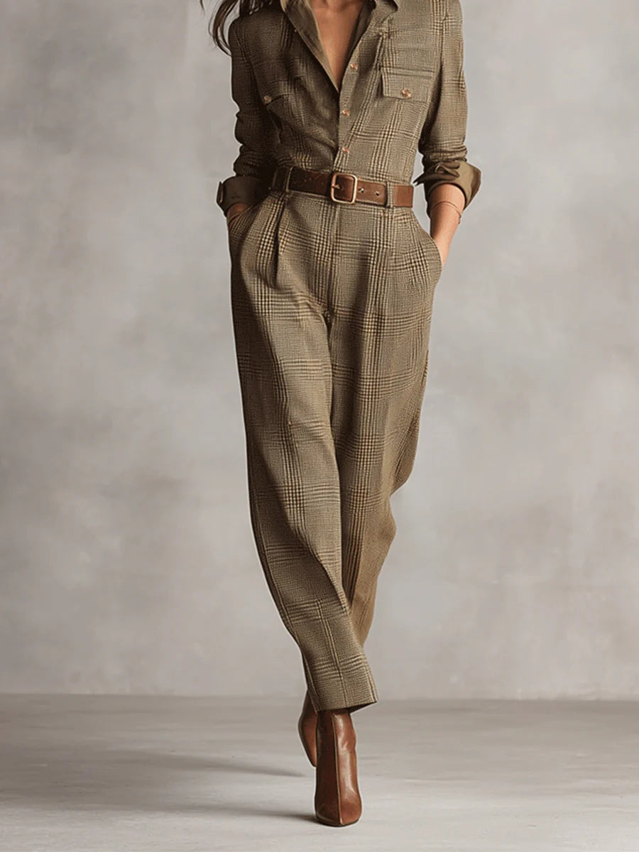 Eryn™ | Moderner, taillierter Jumpsuit