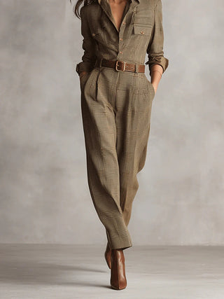 Eryn™ | Moderner, taillierter Jumpsuit