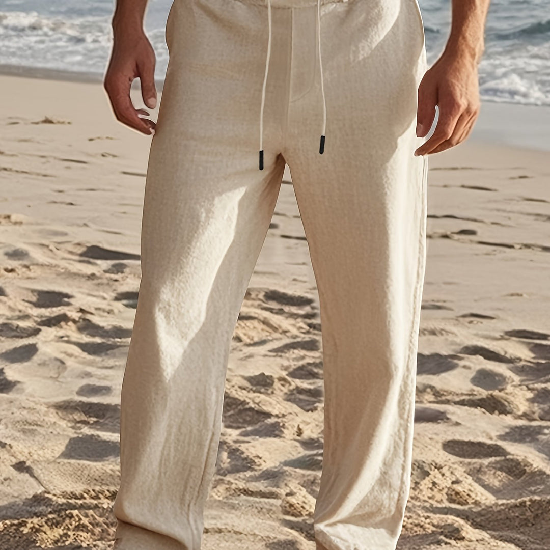 LAURENT MONACO | Herren Leinenhosen