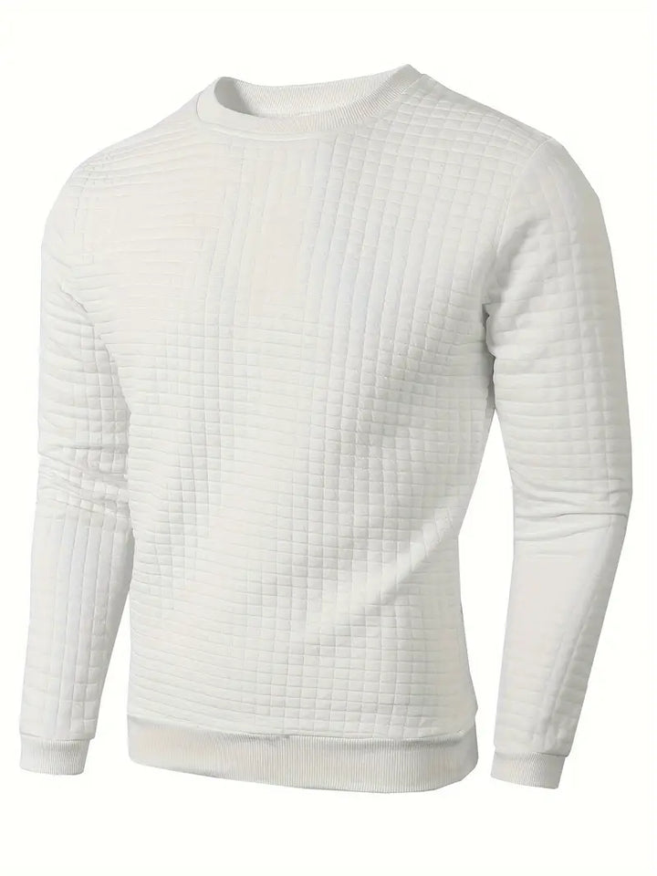 Beckham | Bohemian Plaid Long Sleeve Sweater