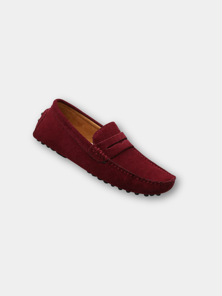 LAURENT MONACO | HERREN MODERNE SUEDE PENNY LOAFERS