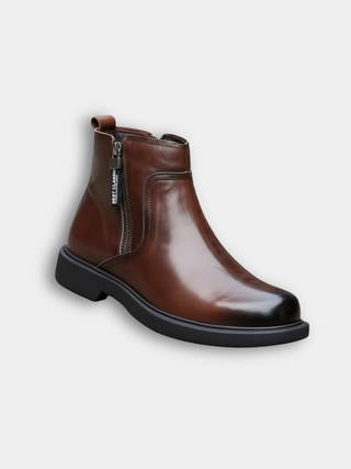 LAURENT MONACO | Herren Lederstiefel mit Reißverschluss