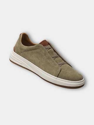 LAURENT MONACO | Herren Wildleder Slip-On Schuhe