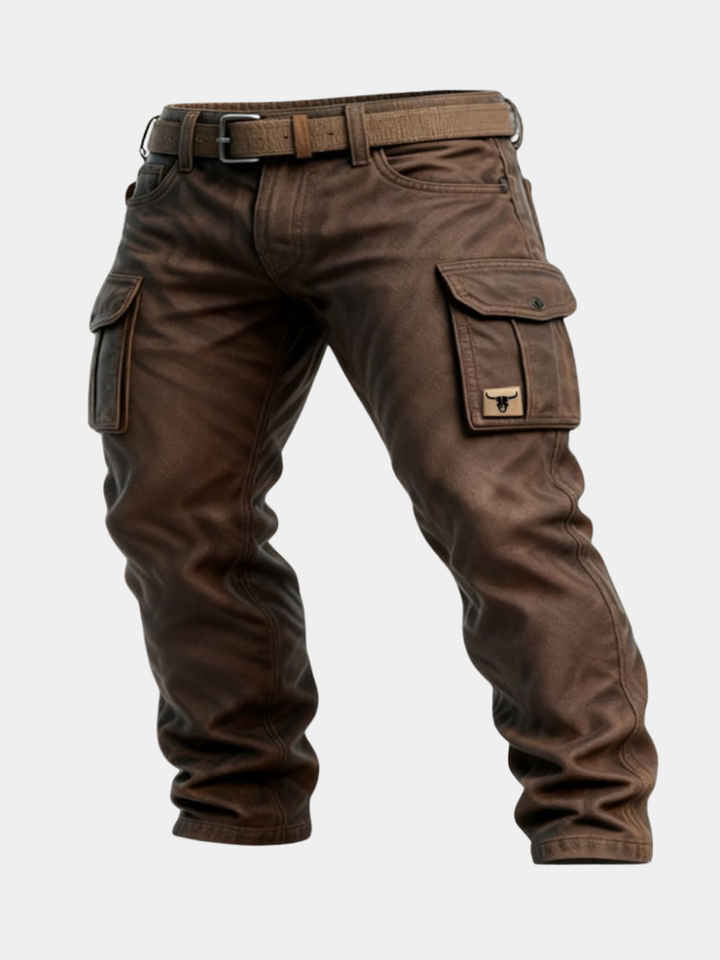 LAURENT MONACO | Herren Cargo-Hosen mit Futter