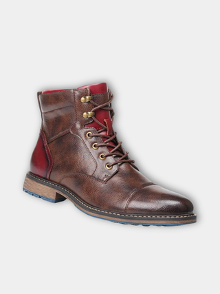 LAURENT MONACO | OXFORD ANKLE BOOTS
