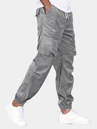 LAURENT MONACO | CORD CARGO PANTS