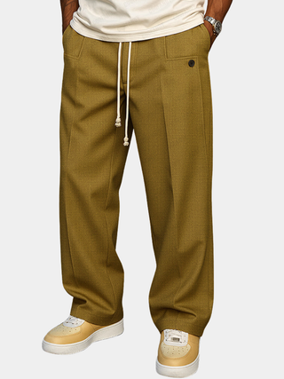 LAURENT MONACO | Stilvolle Hose mit Kordelzug