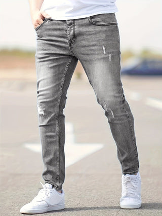 Alex - Modische Slim Fit Jeans mit Destroyed-Effekten