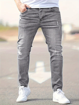 Alex - Modische Slim Fit Jeans mit Destroyed-Effekten