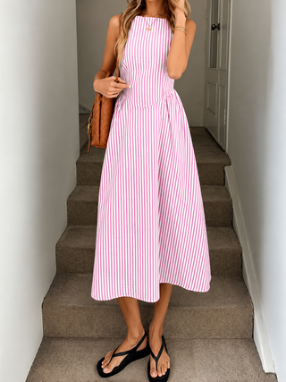 Denise™ | Elegantes Midi-Kleid mit Bauch-Optimierung