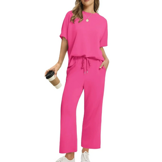 Aesthetic™ | Lässiges Oberteil- und Hosen-Set