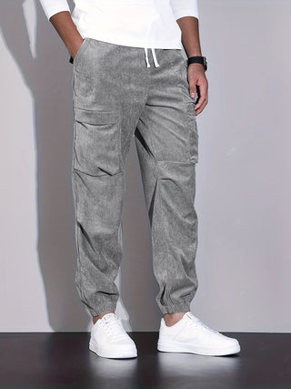 LAURENT MONACO | CORD CARGO PANTS