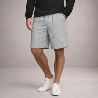 LAURENT MONACO | Herren Leinen-Sommershorts