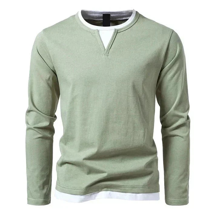 Alwin 1 Premium Long Sleeve Shirt | Combed Cotton