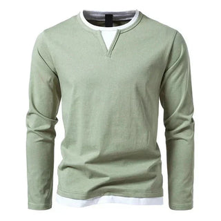 Alwin 1 Premium Long Sleeve Shirt | Combed Cotton