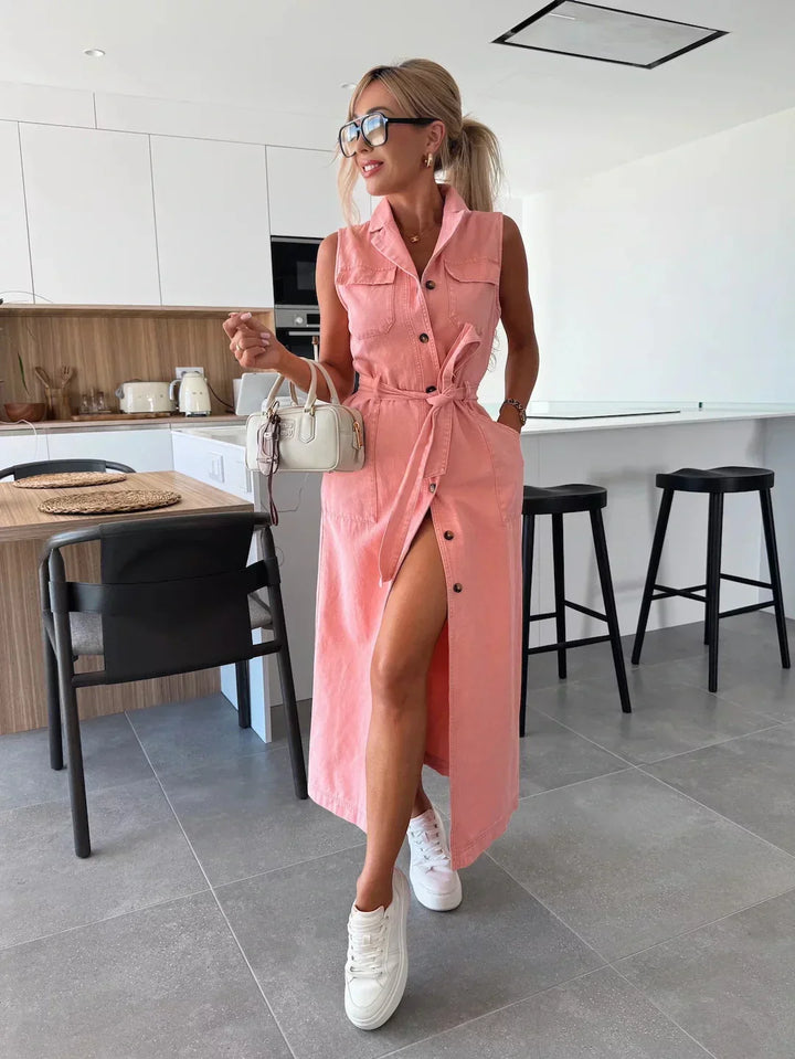 Lois™ | Maxi Denim Dress