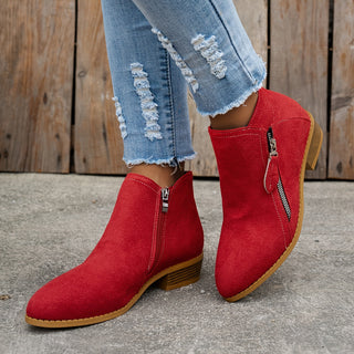 Lona™ | Elegante Wildleder-Ankle Boots