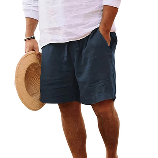 LAURENT MONACO | Herren Sommer Shorts aus Leinen