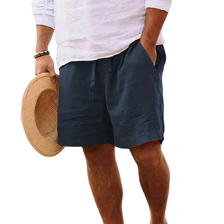 LAURENT MONACO | Herren Sommer Shorts aus Leinen