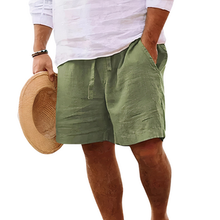 LAURENT MONACO | Herren Sommer Shorts aus Leinen