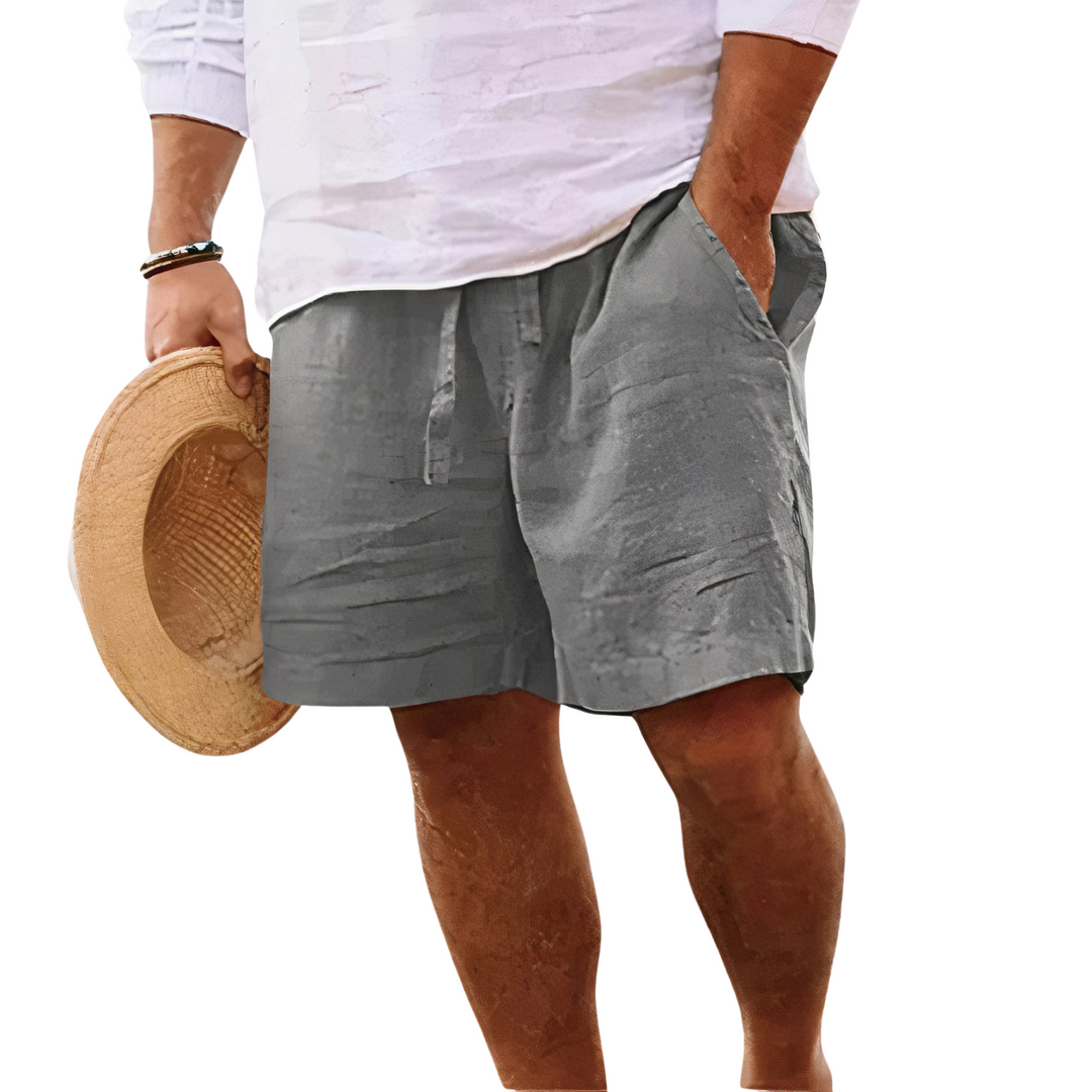 LAURENT MONACO | Herren Sommer Shorts aus Leinen