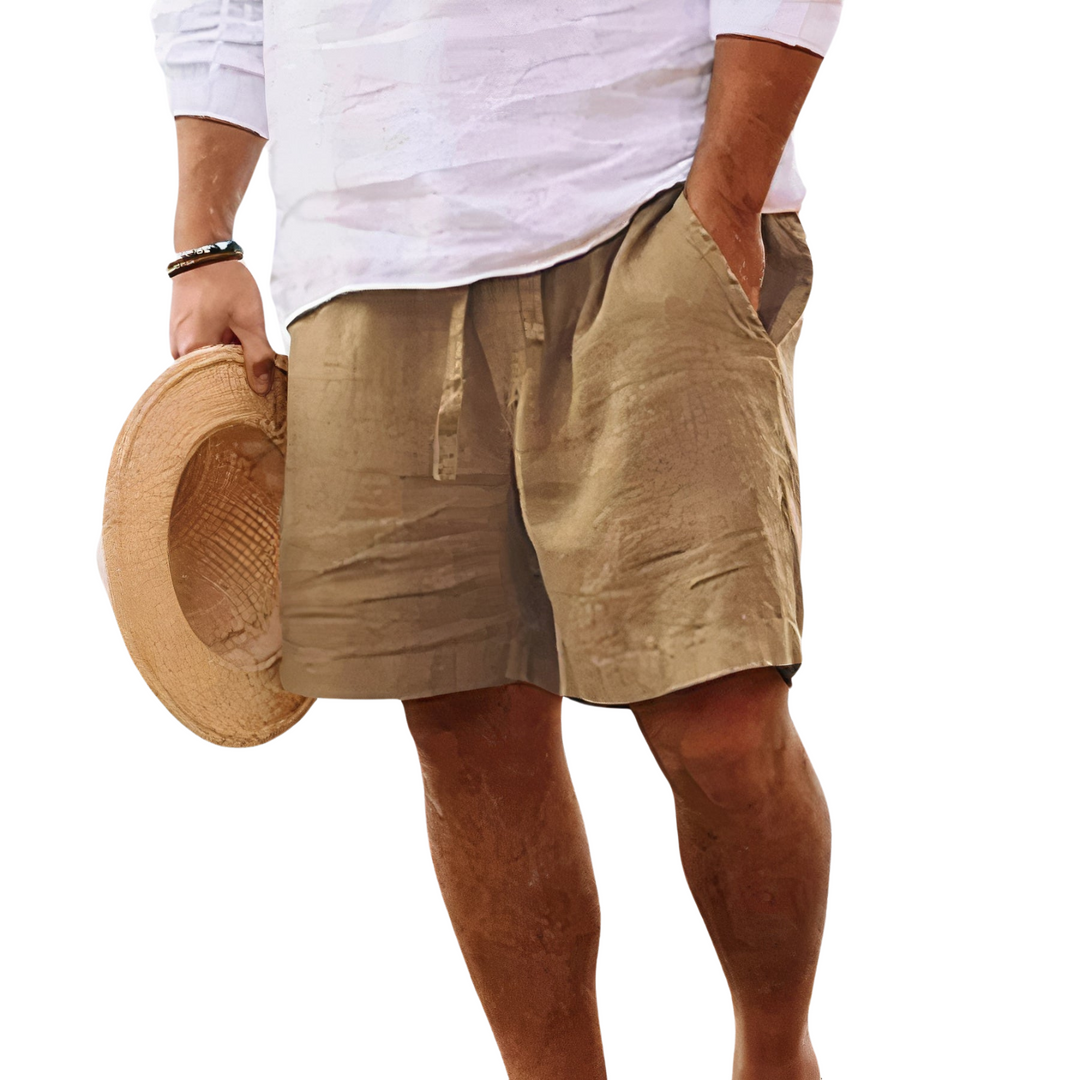 LAURENT MONACO | Herren Sommer Shorts aus Leinen