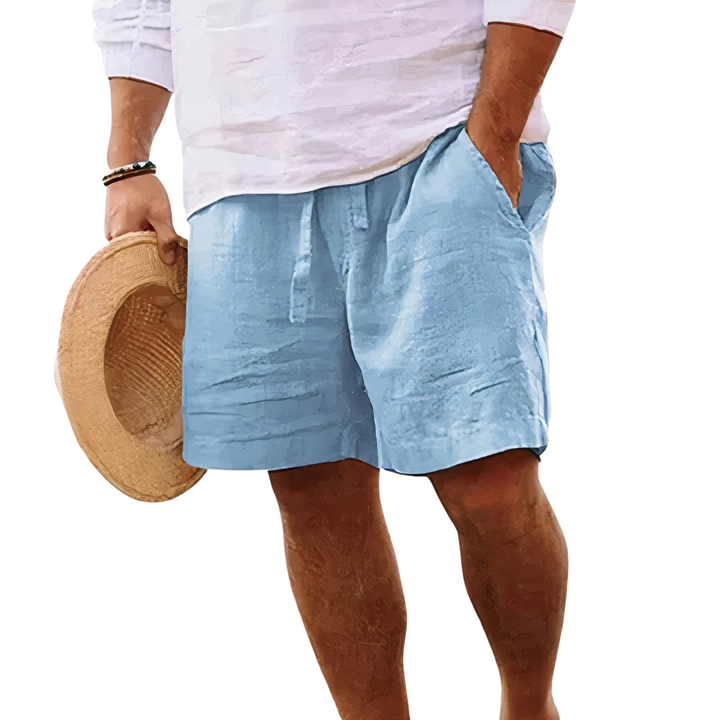 LAURENT MONACO | Herren Sommer Shorts aus Leinen