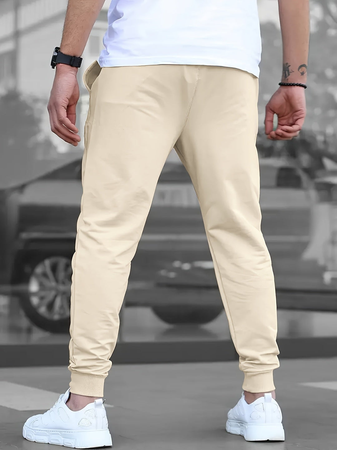 LAURENT MONACO | HERREN JOGGINGHOSE MIT VIELEN TASCHEN