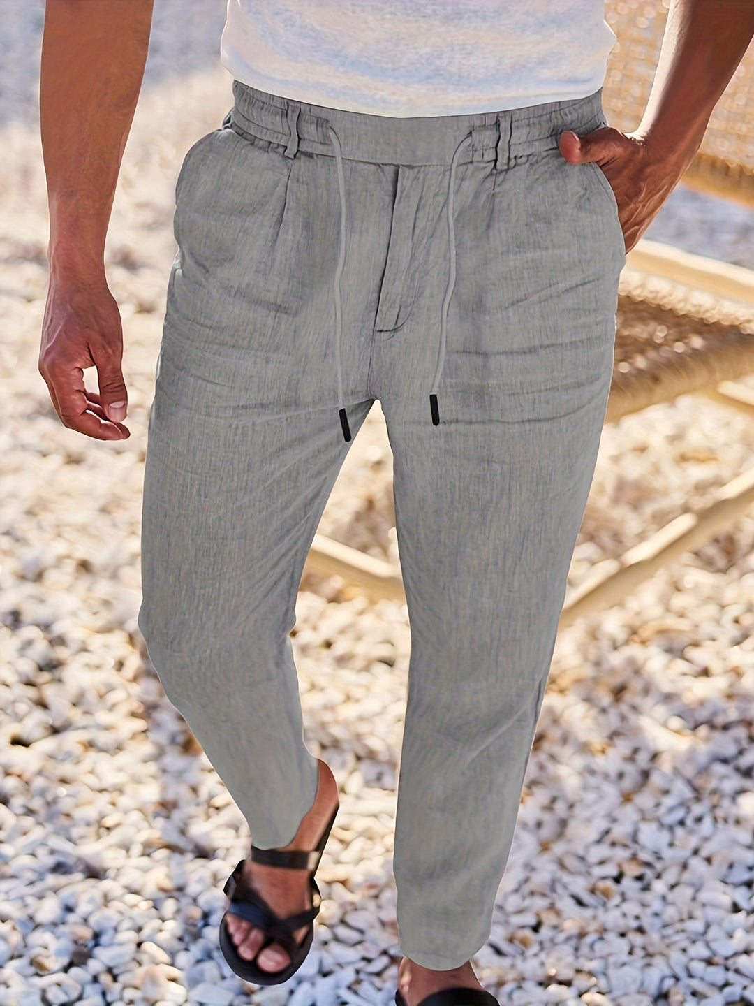 LAURENT MONACO | Herren-Hosen mit geradem Bein