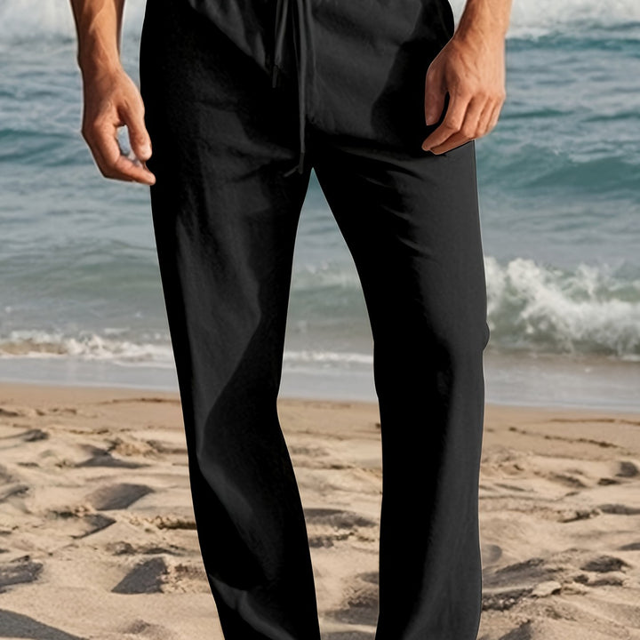 LAURENT MONACO | Herren Leinenhosen