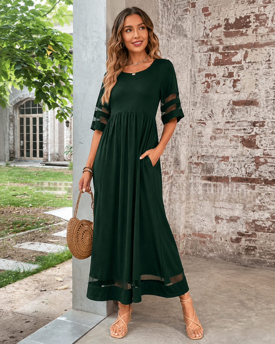Cerelia™ | Komfortkleid mit Bauchversteckender Wirkung