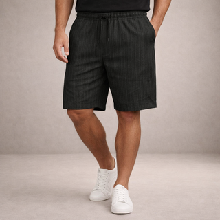 LAURENT MONACO | Herren Leinen-Sommershorts