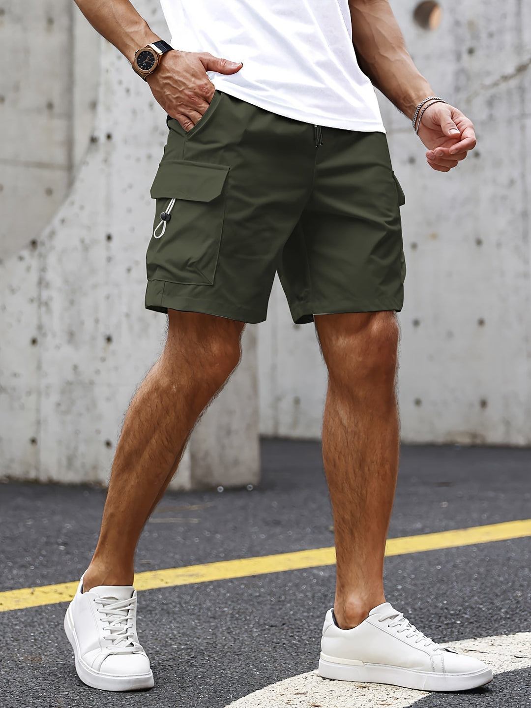 LAURENT MONACO | Herren Cargo-Shorts