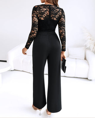 Selah™ | Eleganter Spitzen-Jumpsuit mit feinen Details
