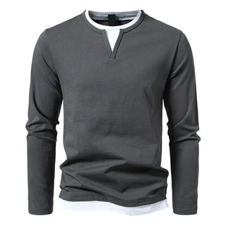 Alwin 1 Premium Long Sleeve Shirt | Combed Cotton