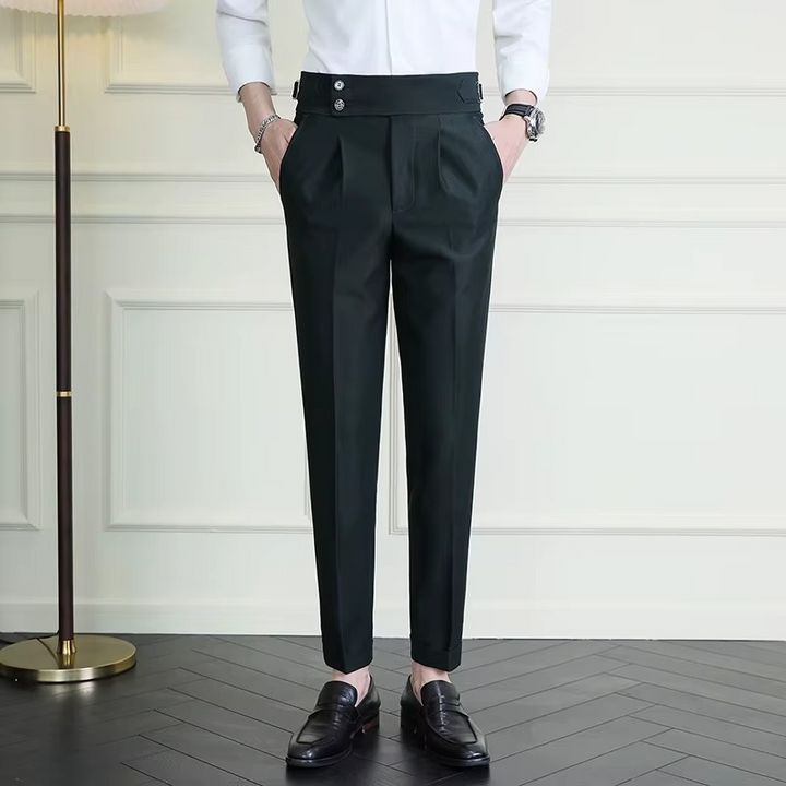 LAURENT MONACO | Herren Hochtaillierte Hosen