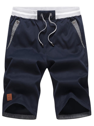 LAURENT MONACO | Herren Chino-Shorts mit Kordelzug