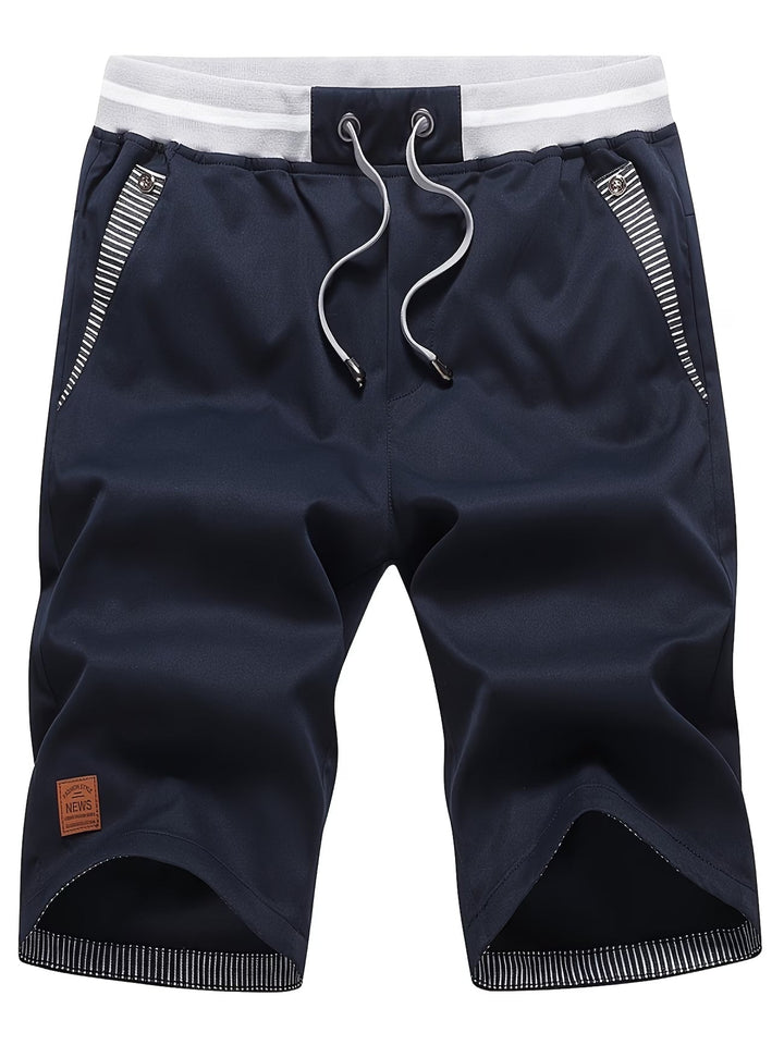 LAURENT MONACO | Herren Chino-Shorts mit Kordelzug