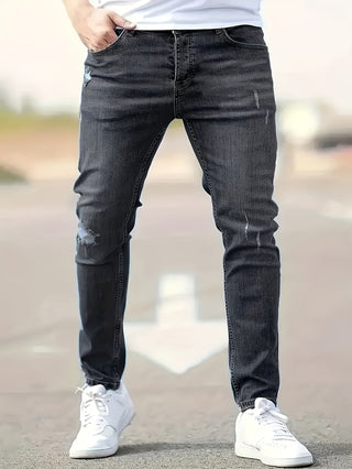 Alex - Modische Slim Fit Jeans mit Destroyed-Effekten