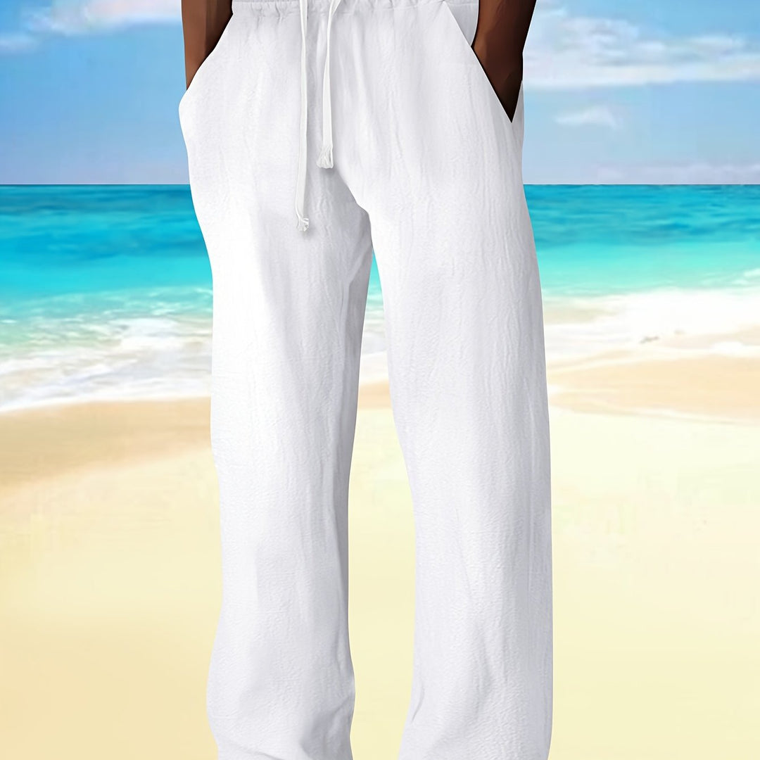 LAURENT MONACO | Herrenhose mit Kordelzug