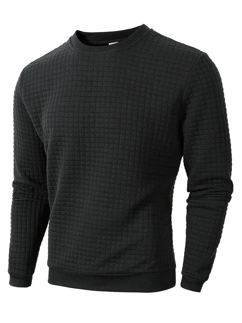 Beckham | Bohemian Plaid Long Sleeve Sweater