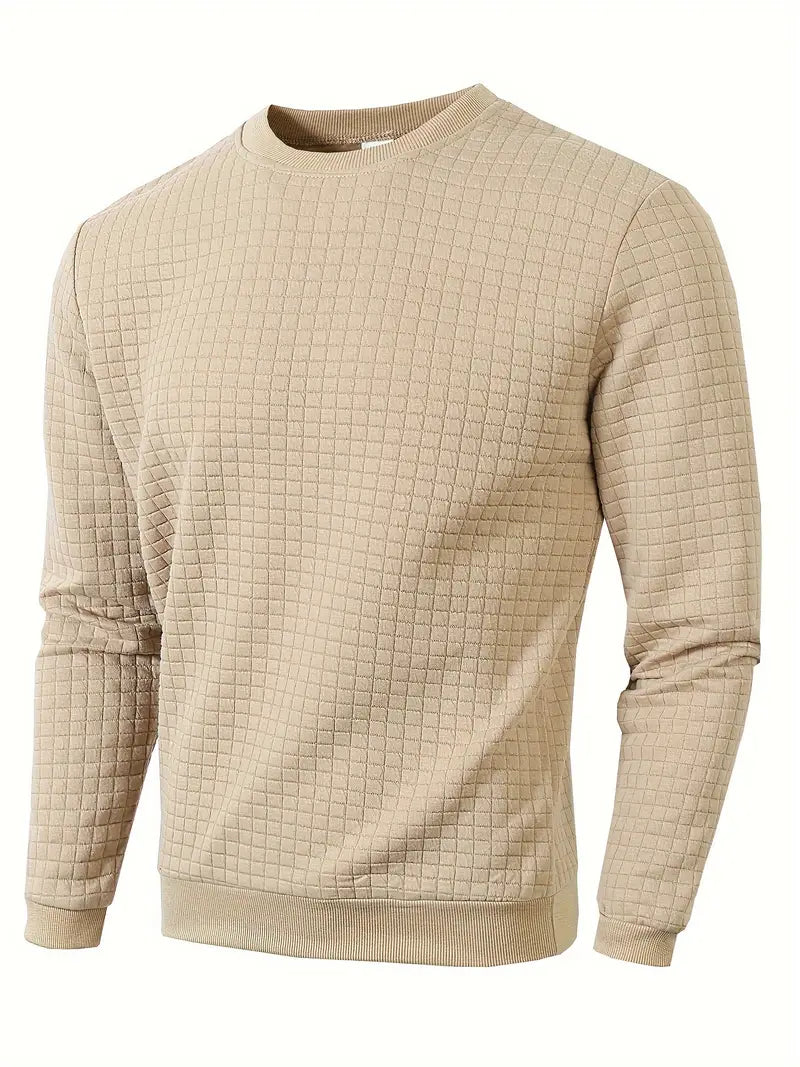 Beckham | Bohemian Plaid Long Sleeve Sweater