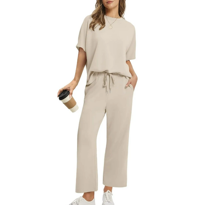 Aesthetic™ | Lässiges Oberteil- und Hosen-Set