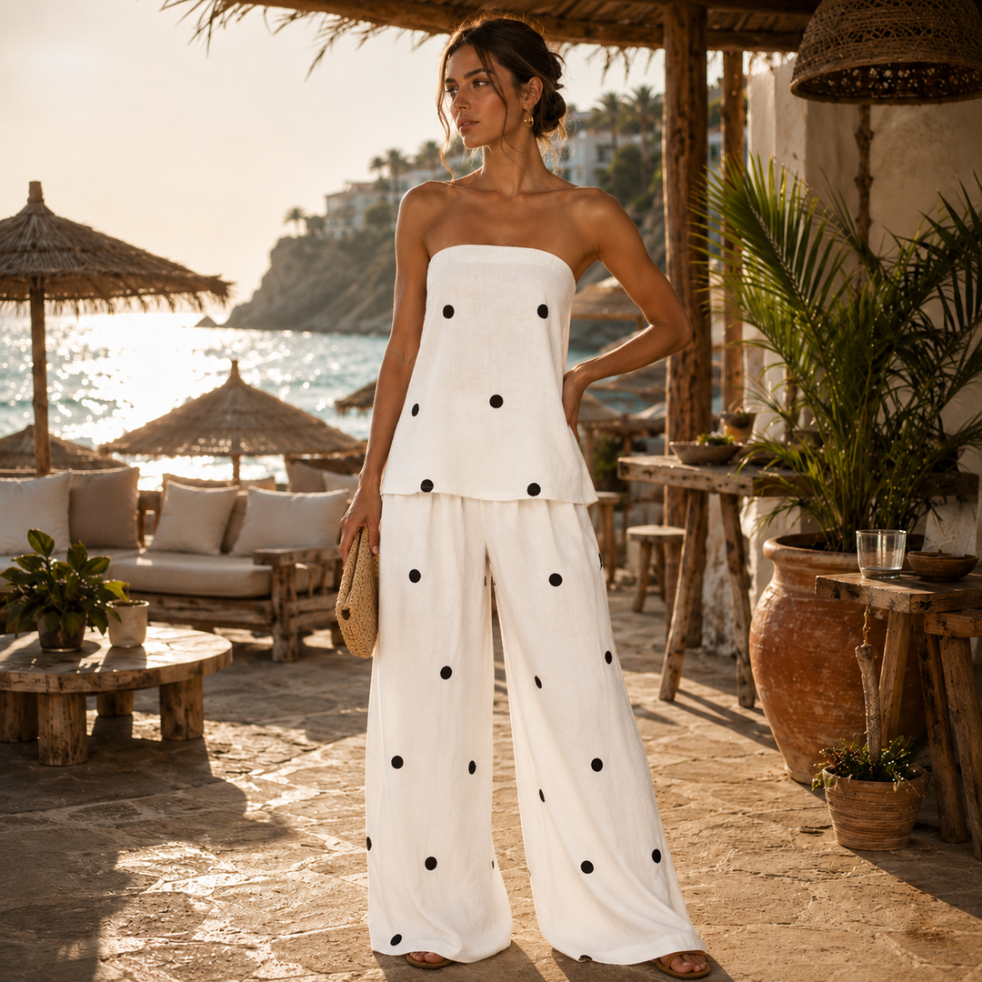 Alma™ | Mediterranean Polka Dot Ensemble