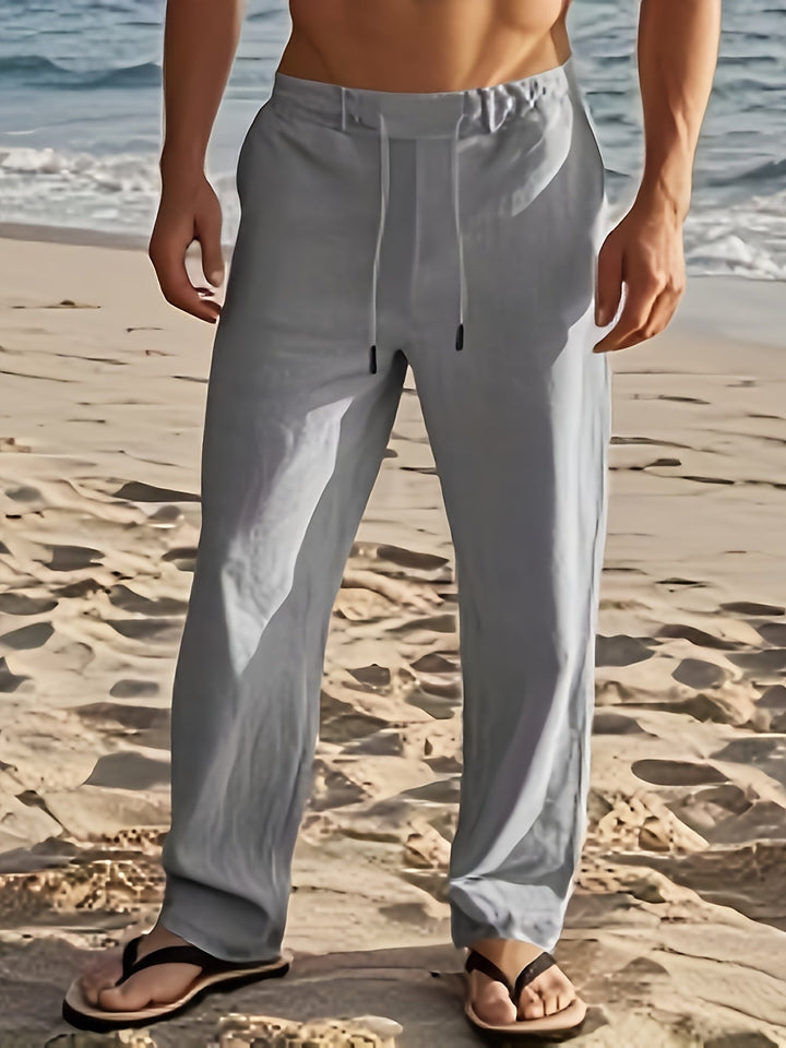 LAURENT MONACO | Herren Leinenhosen