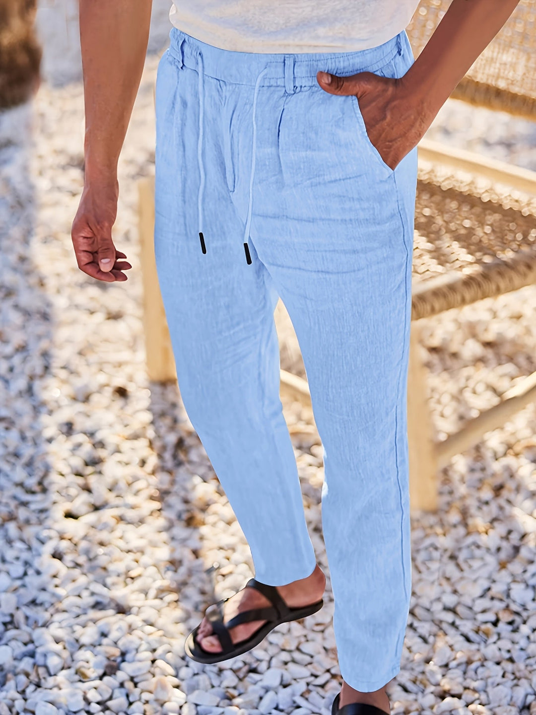 LAURENT MONACO | Herren-Hosen mit geradem Bein