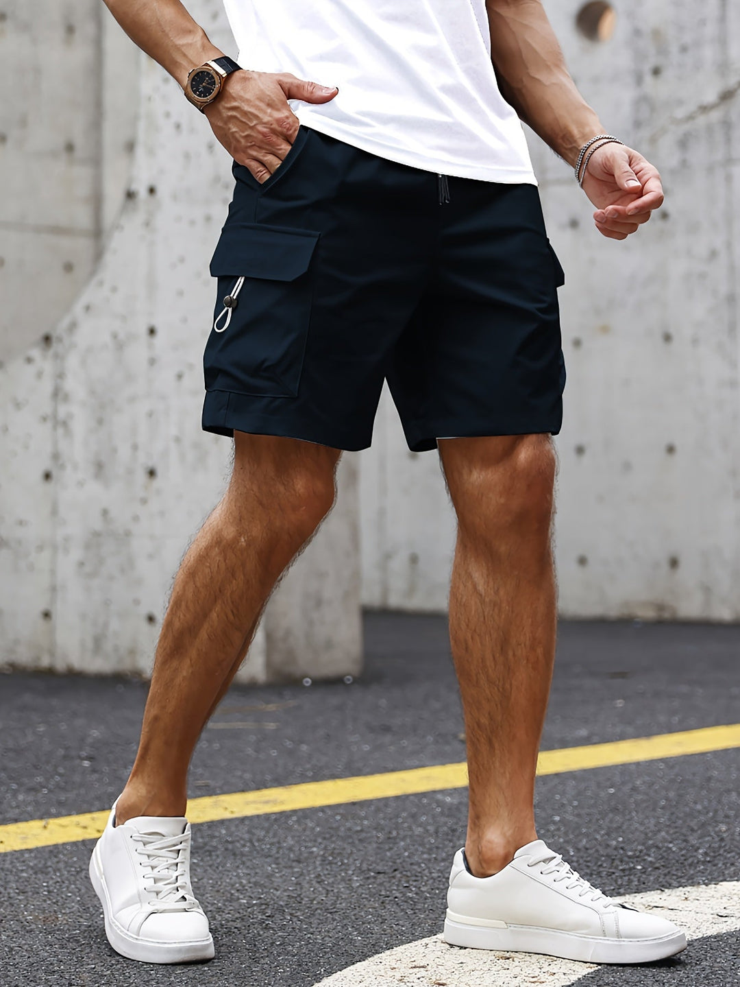LAURENT MONACO | Herren Cargo-Shorts